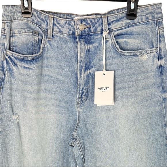 Vervet Women’s Cuffed Wide Leg High Rise Jean NWT - Picture 7 of 8